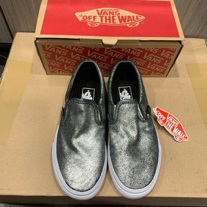 Vans Sneakers Metallic Silver